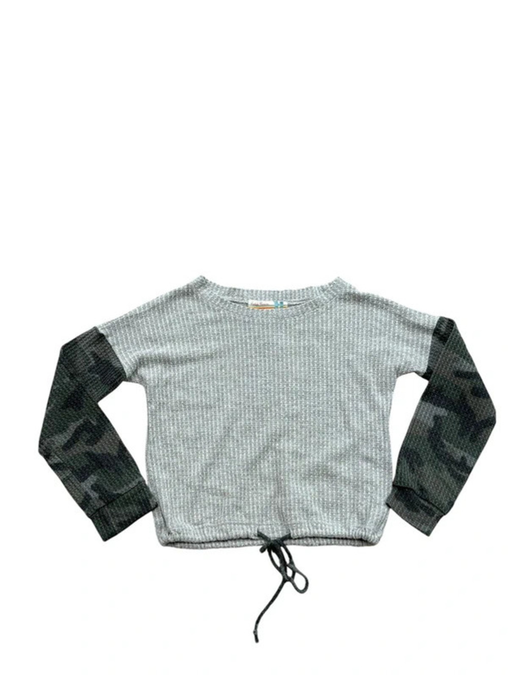 Vintage Havana Girl's gray long sleeve top size Small